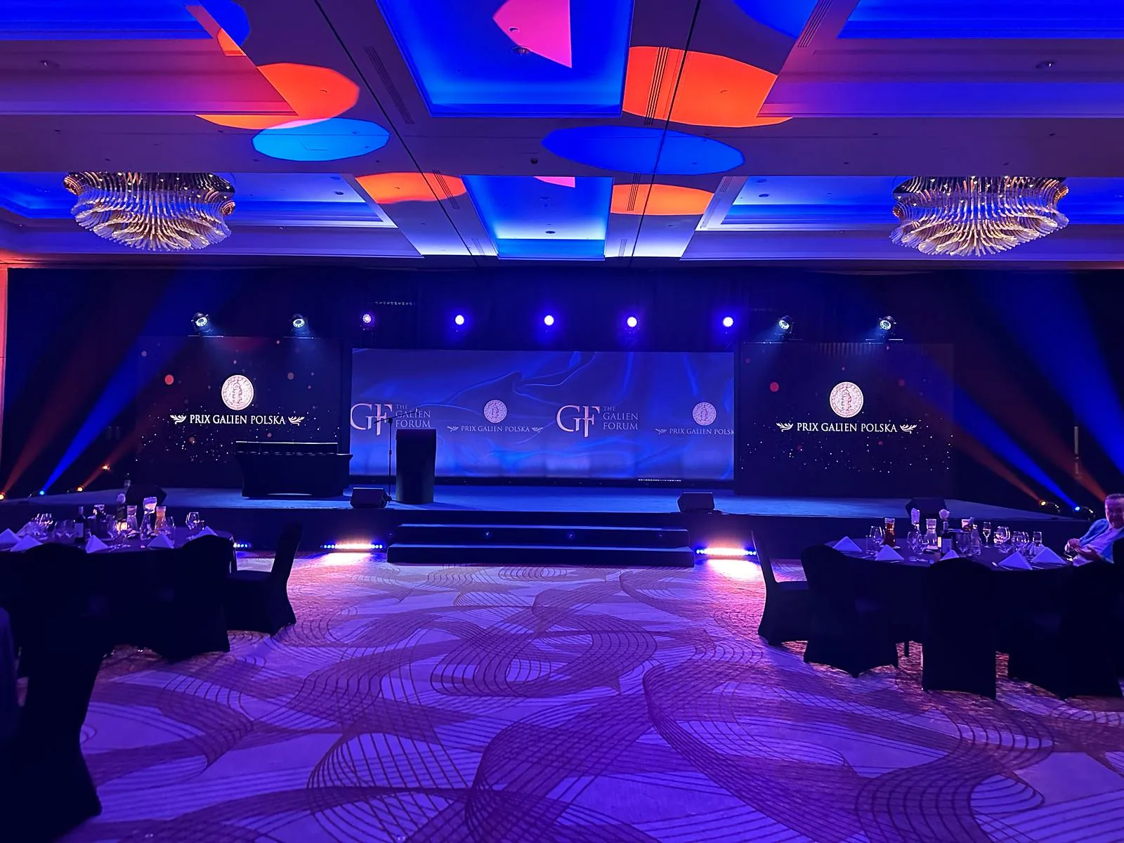 Prix Galien Polska — Hilton Skalnicowa, scena i backdrop